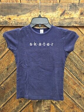 Vintage Skater Rhinestone Tshirt